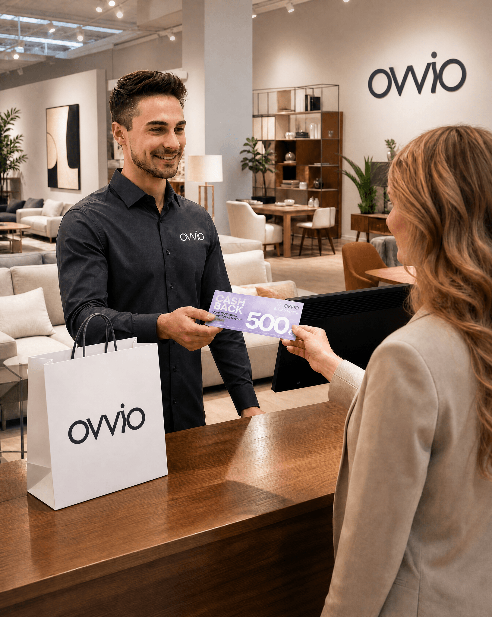 Come funziona OVVIO Cashback