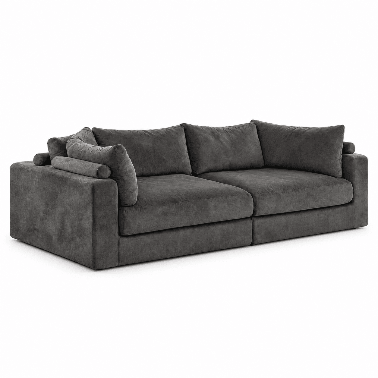 Divano mega sofa INFINITY grigio antracite